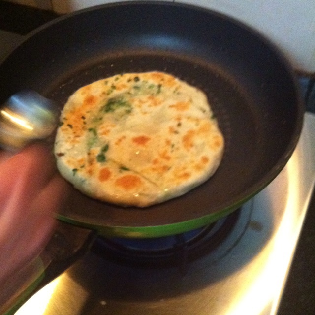 自制葱油饼