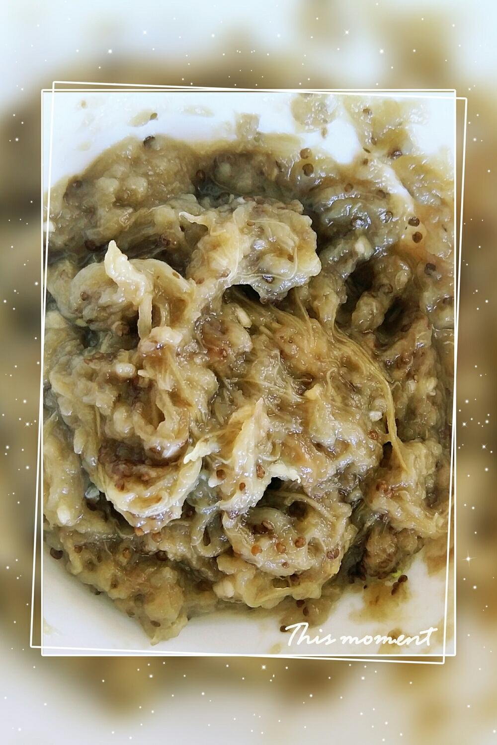 蒸茄泥的做法