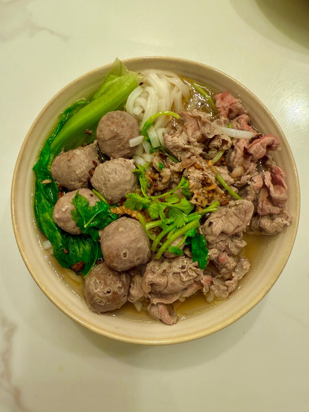 【地方风味】广东潮汕的标志——牛肉丸粿条汤