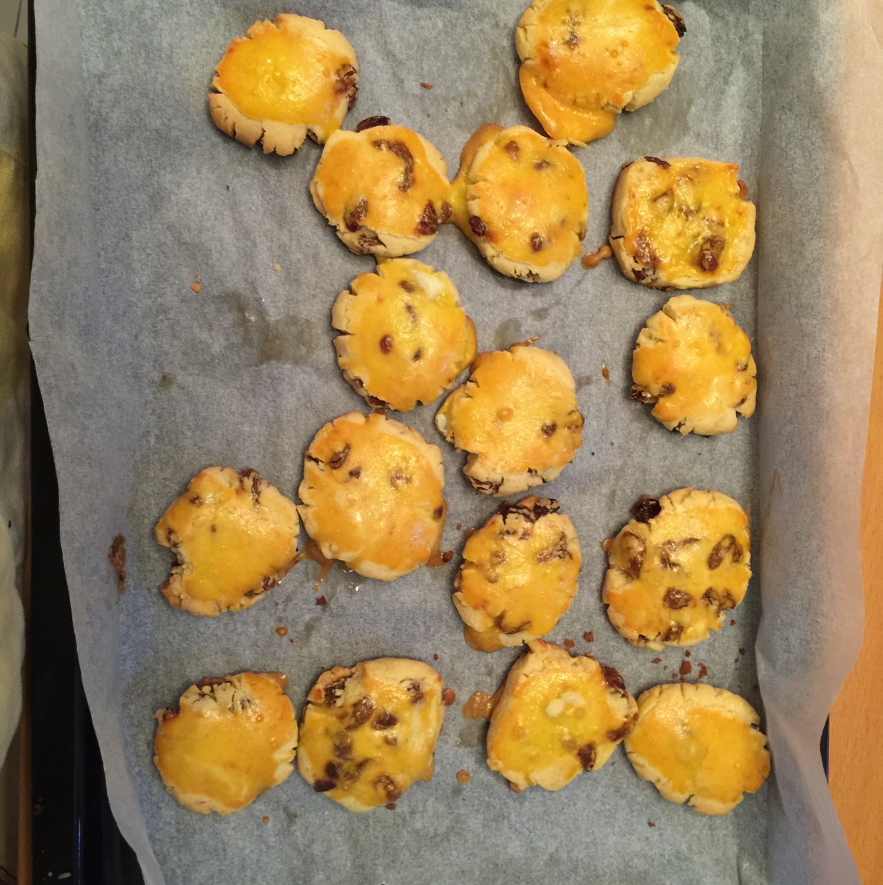 葡萄奶酥(超酥香的饼干)