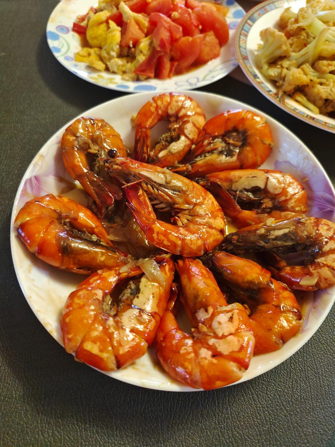 零失败的烧黑虎虾