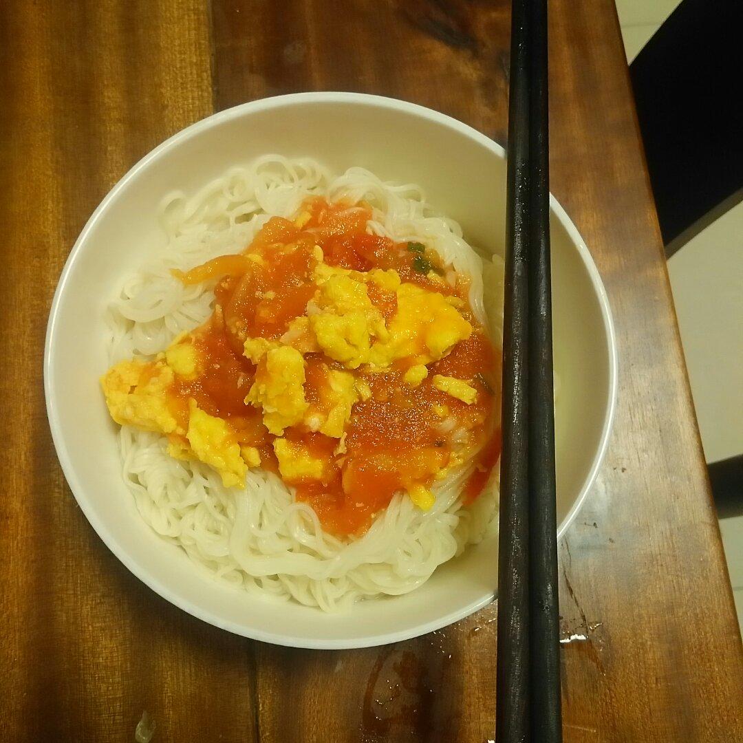 西红柿卤面