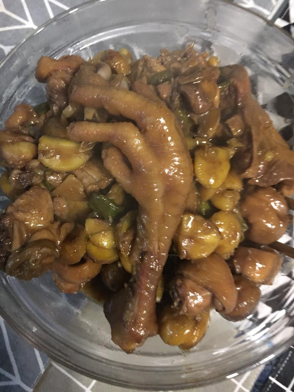 板栗烧鸡