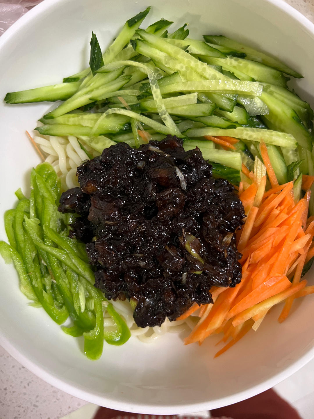 老北京炸酱面（家庭版制作🏡经典老味道🤓🤓）