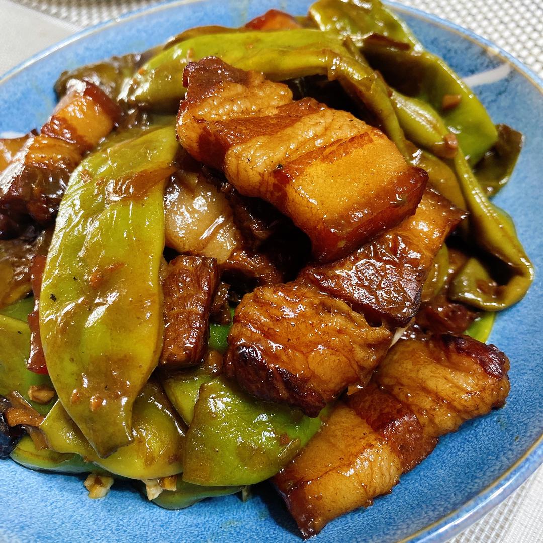红烧肉烧豆角