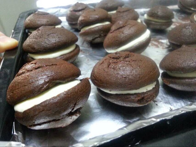 奶酪夹心巧克力派