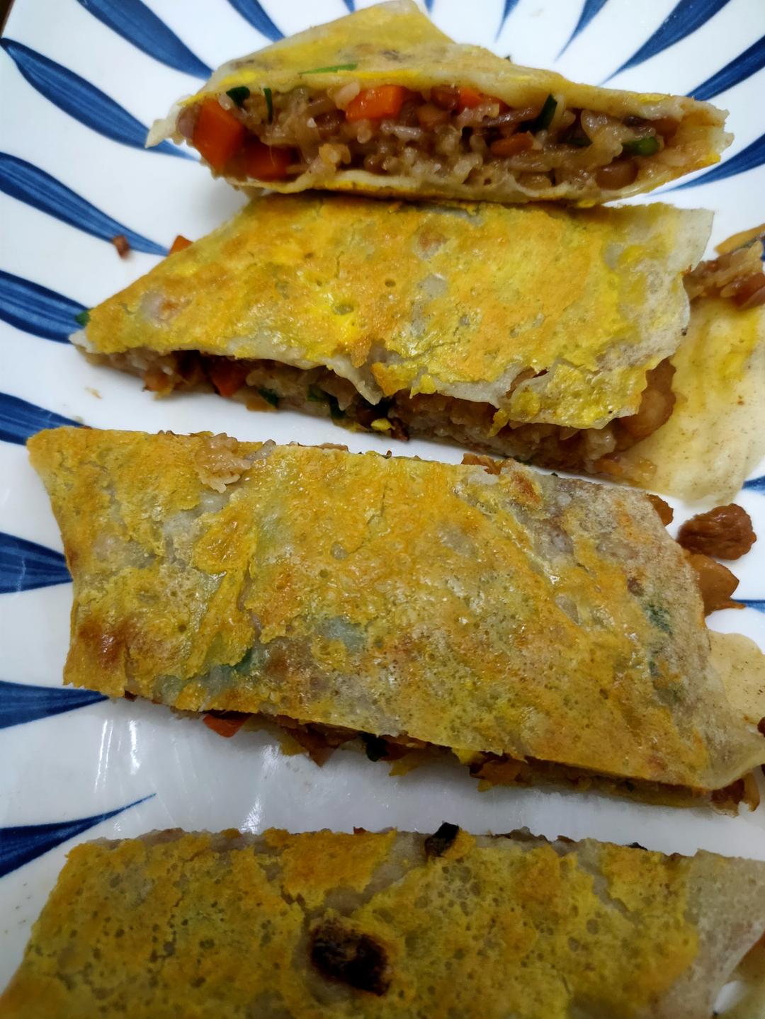 湖北牛肉三鲜豆皮【曼食慢语】