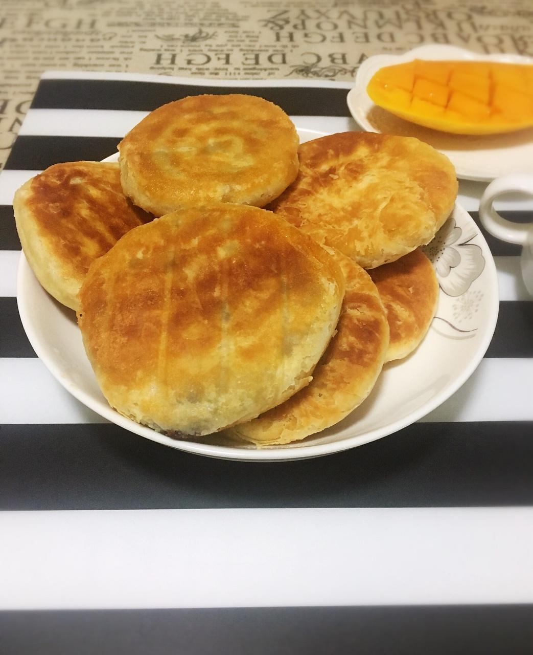 发面油酥小糖饼