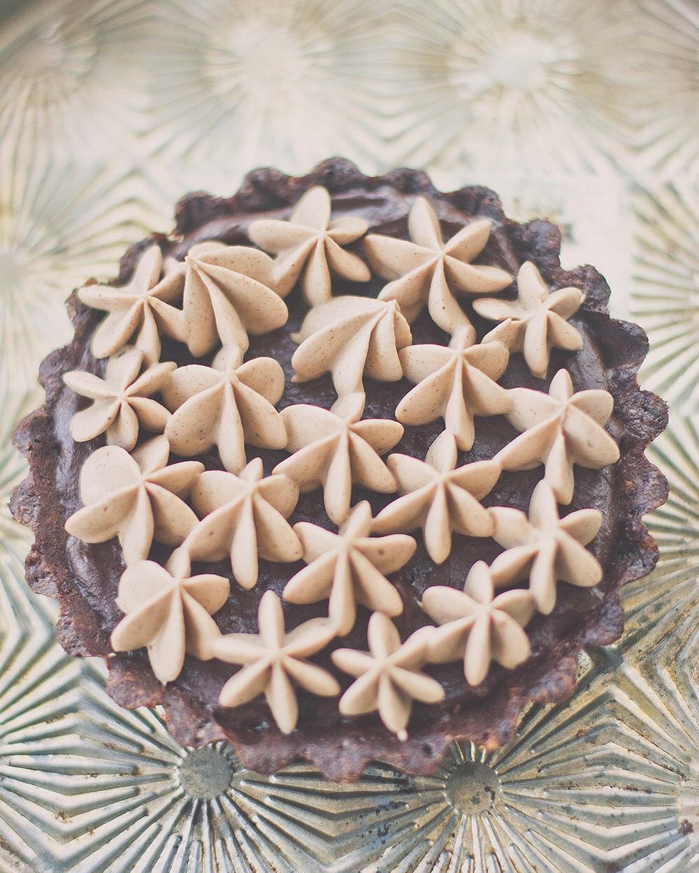 海盐焦糖巧克力塔