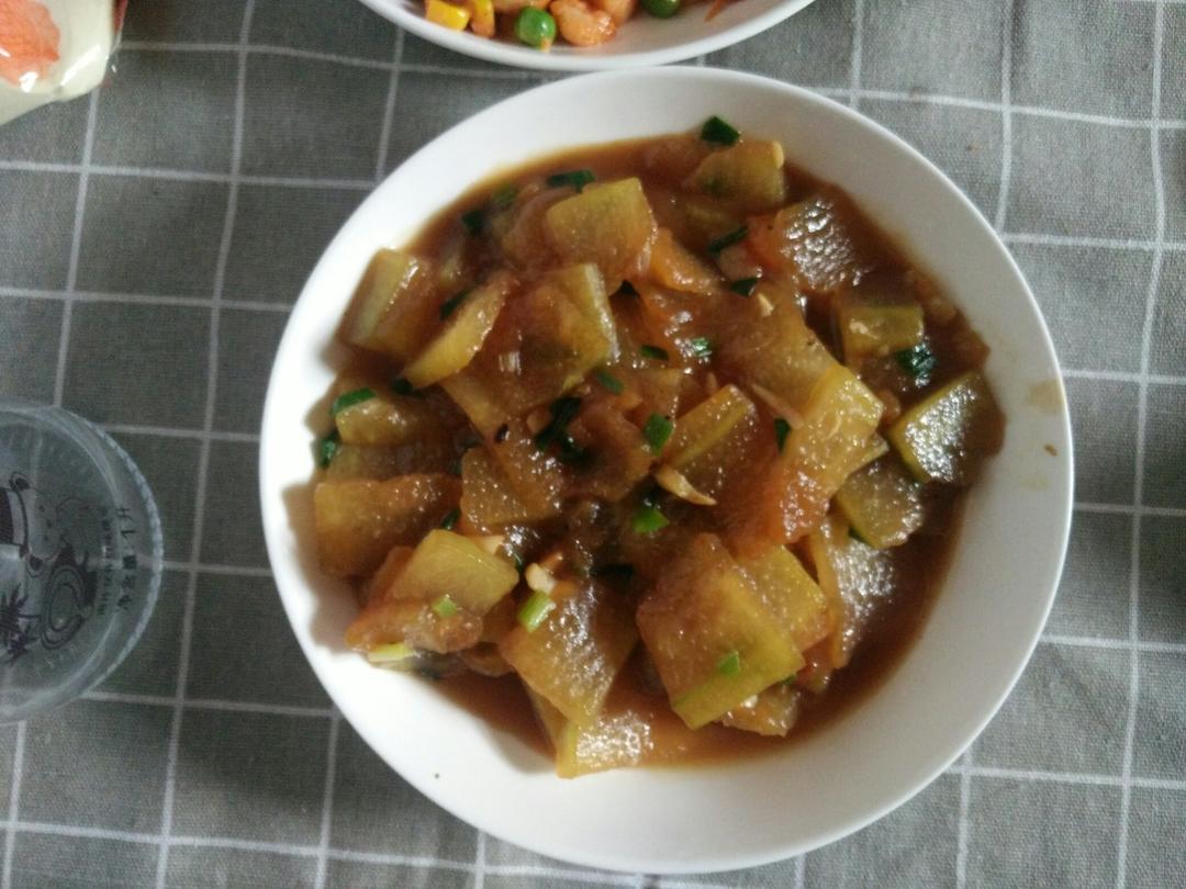 蚝油焖冬瓜