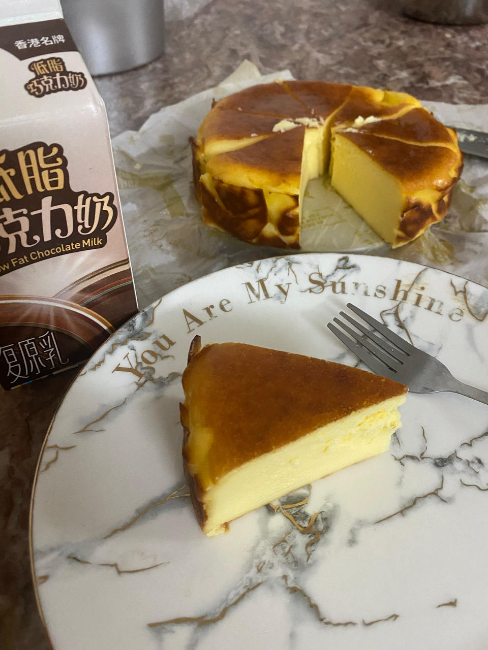 巴斯克芝士蛋糕『最简单的蛋糕』零失败🔥芝士控