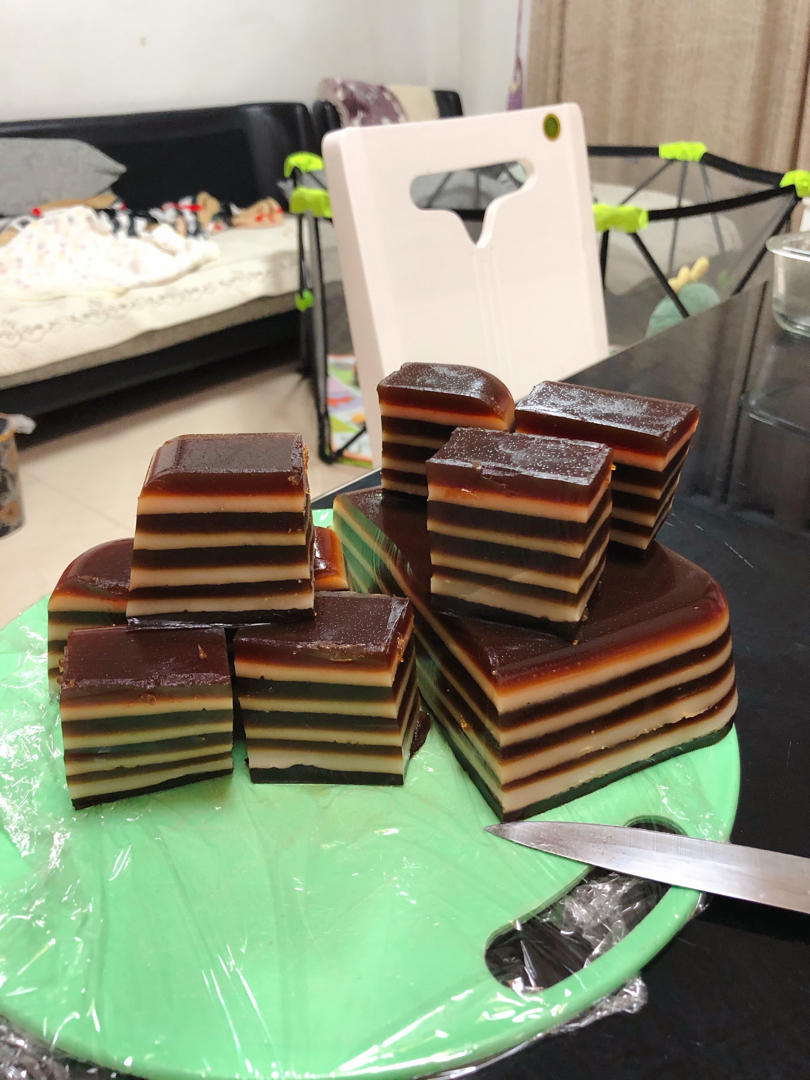 Q弹椰汁千层糕（马蹄糕）