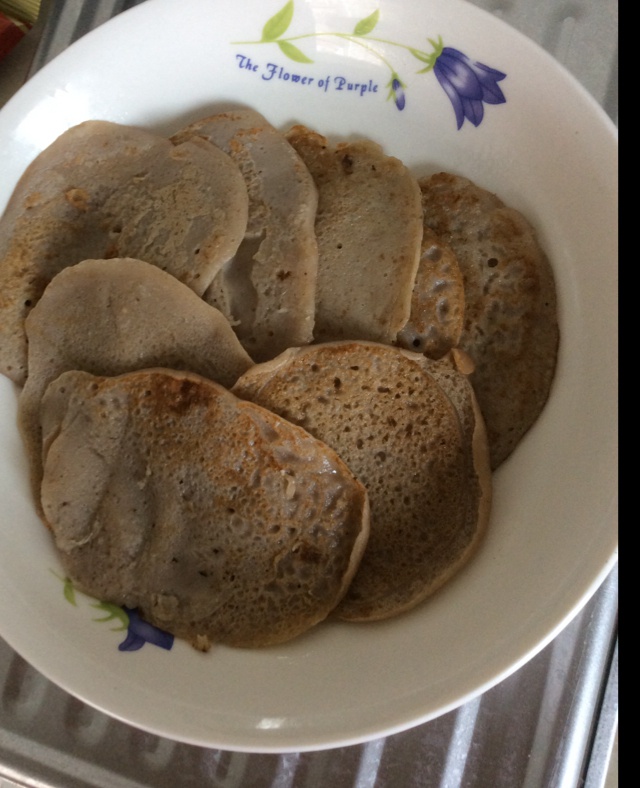 香蕉牛奶小煎饼