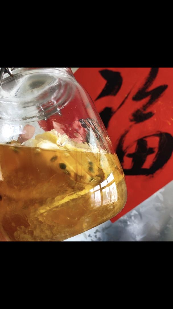 百香果柠檬蜂蜜茶