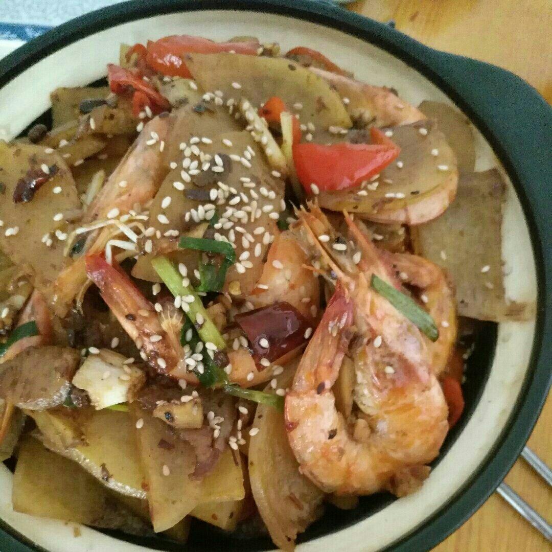 干锅土豆片