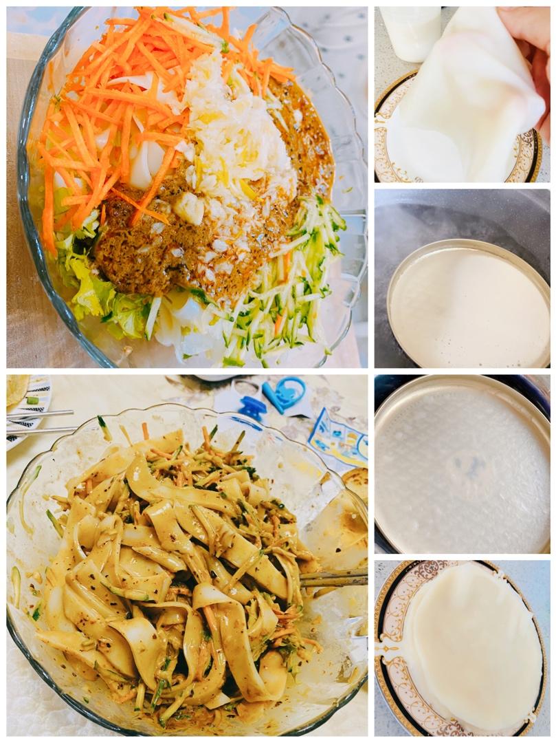 自制凉皮（不用洗面，简单快手，零失败）