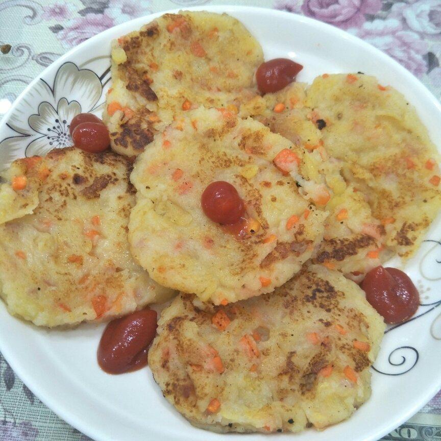 土豆火腿早餐饼