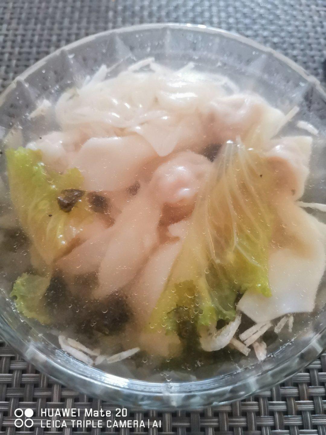 老上海老店小馄饨包法