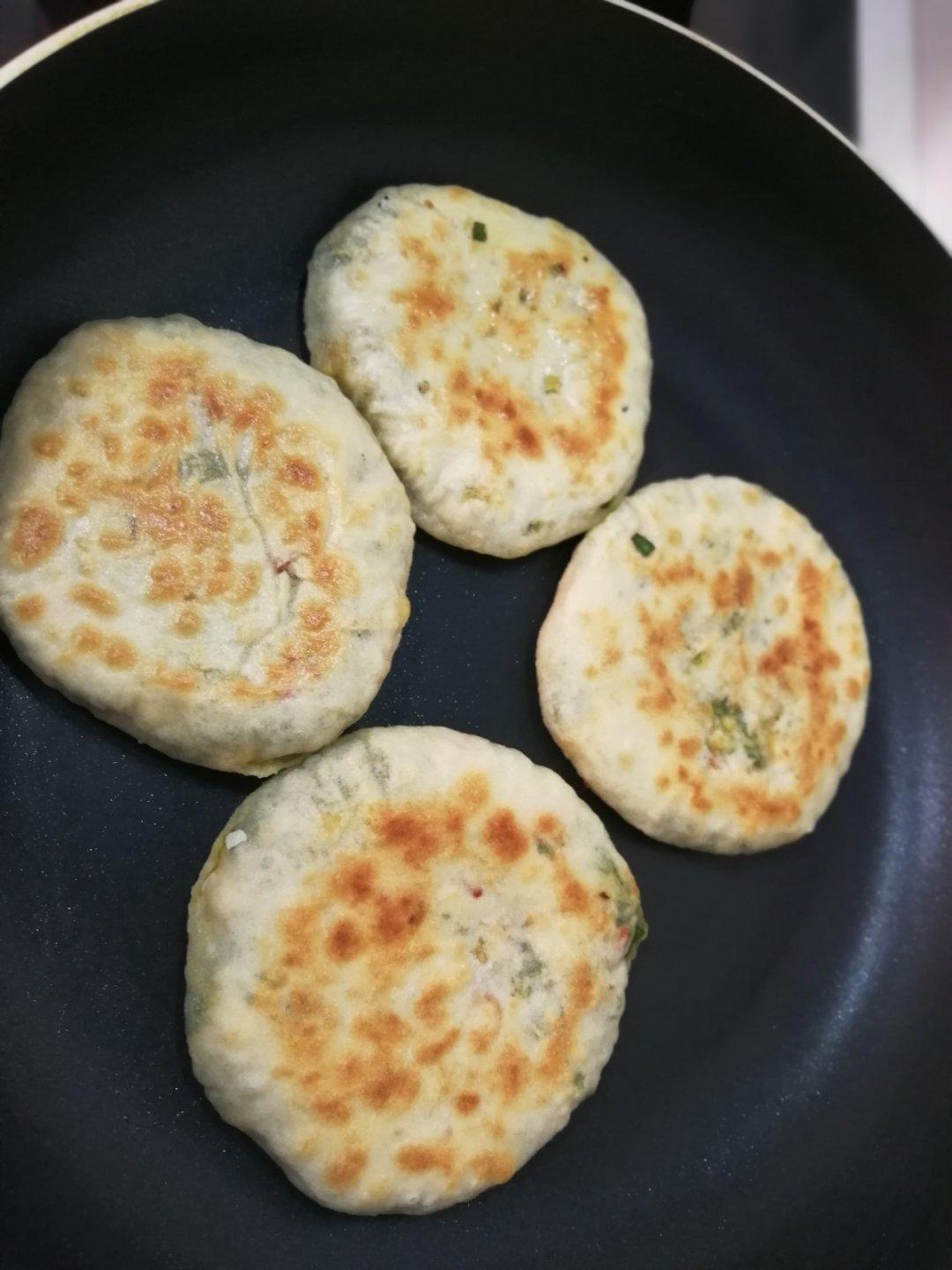 薄皮韭菜饼