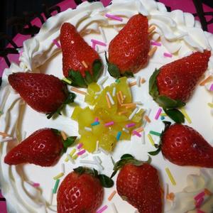巧克力鲜奶水果裱花蛋糕的做法 步骤10