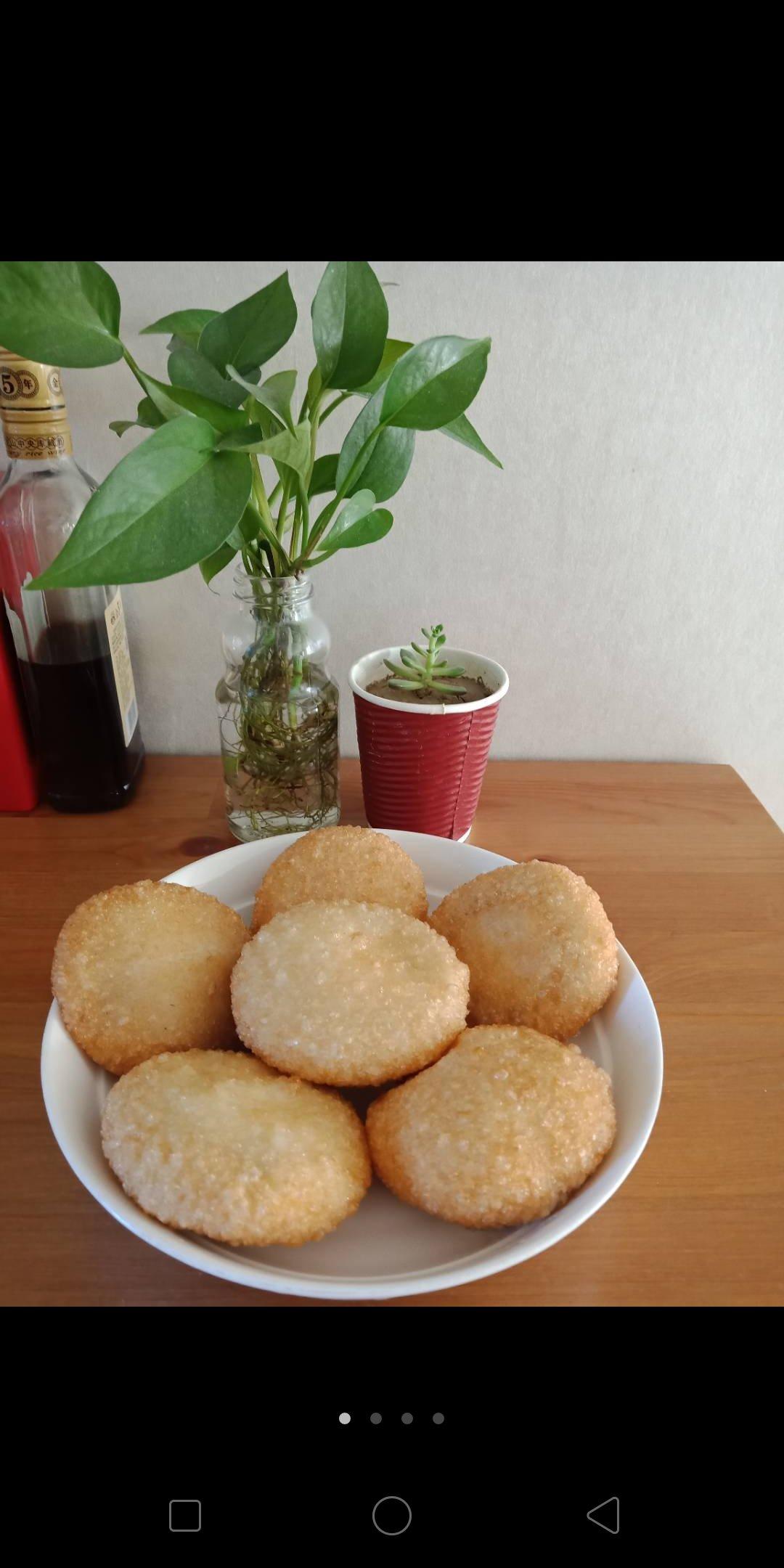 东北油炸糕（糯米粉豆沙馅儿）不翻车很简单