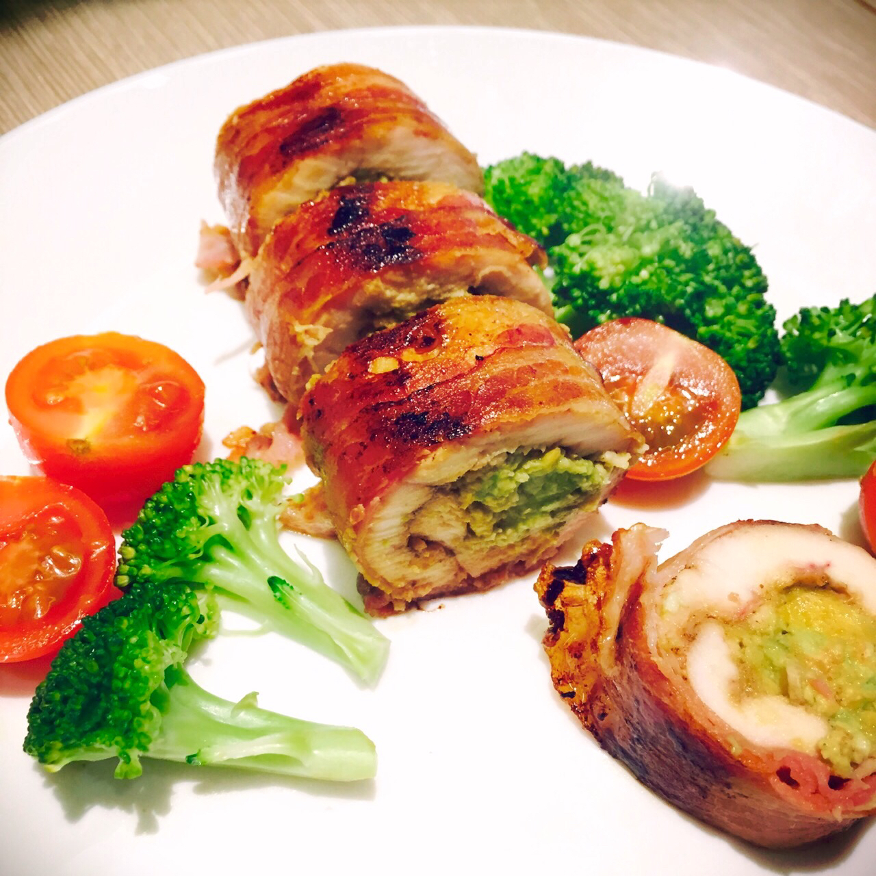 培根鸡肉卷