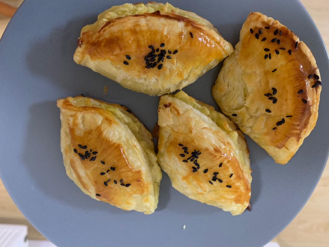 懒人版蛋挞榴莲酥