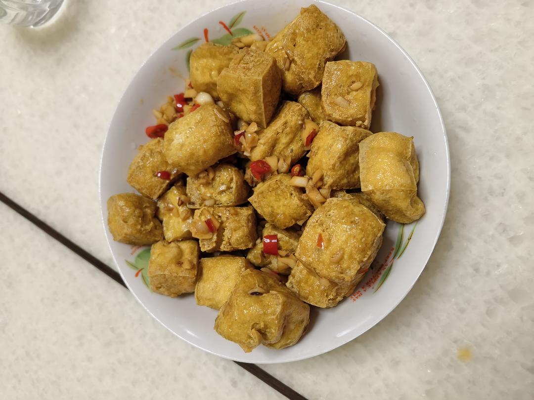 浇汁豆腐