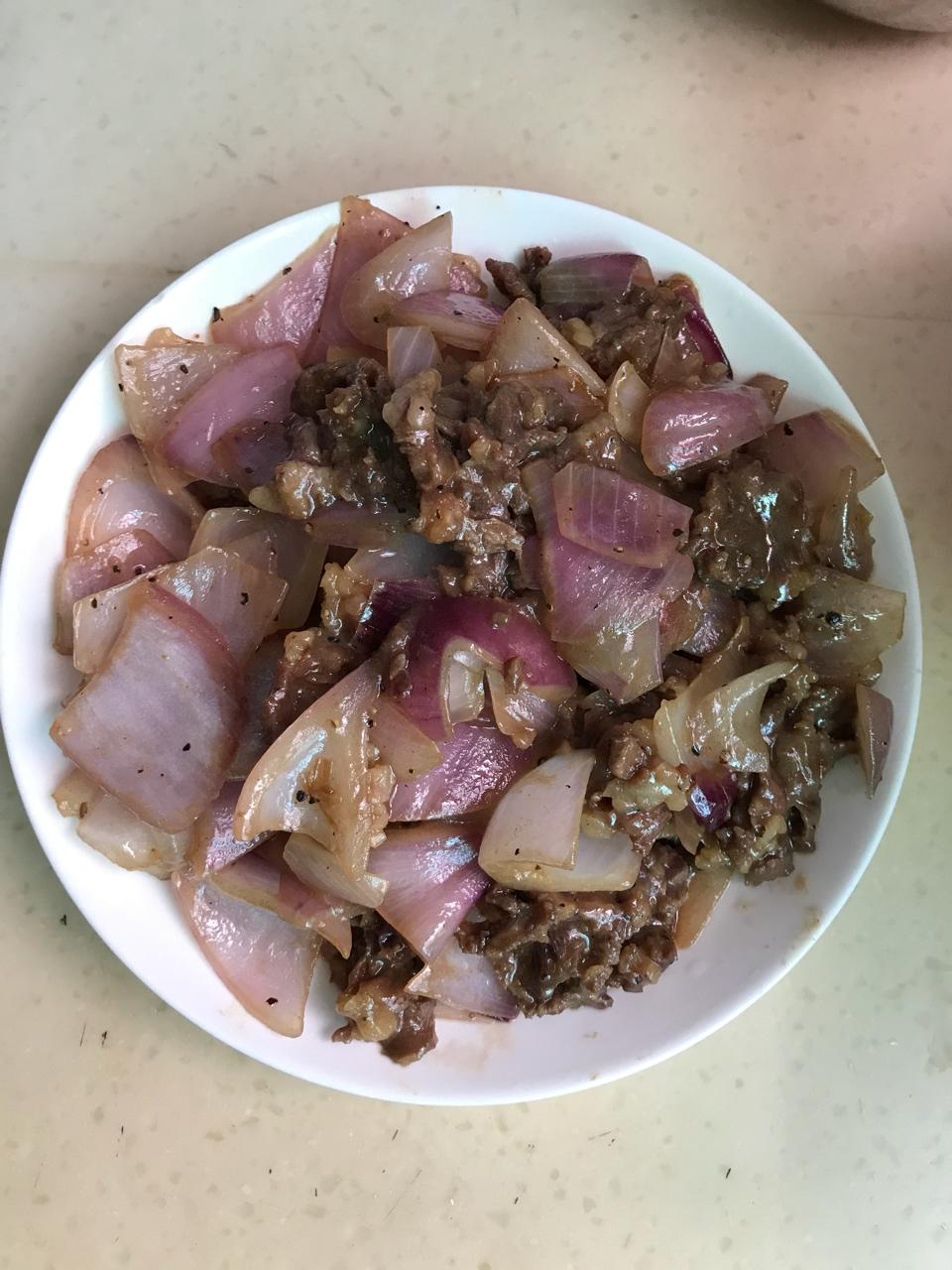 黑椒洋葱炒牛肉