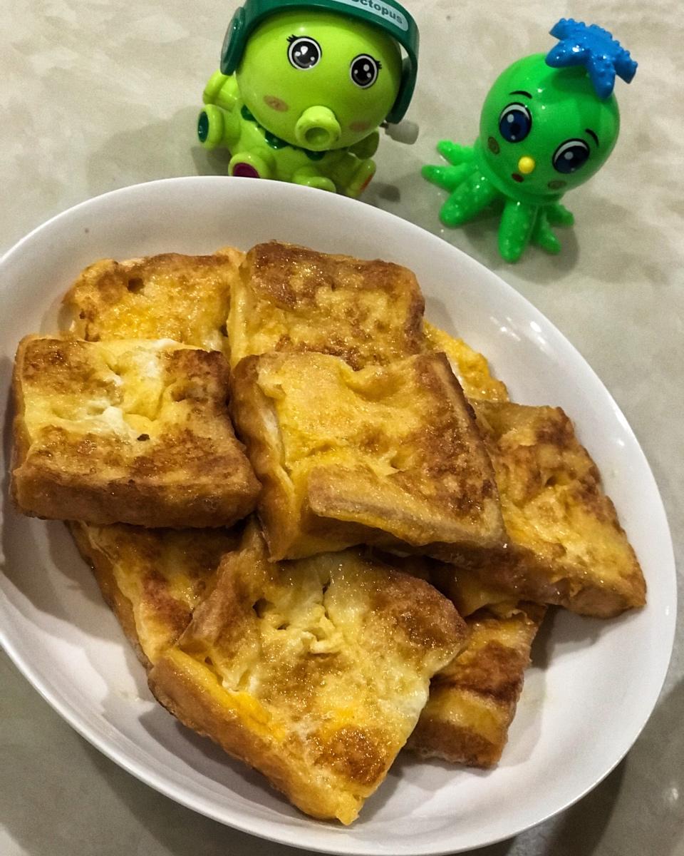 【猫食记】蛋煎吐司，超好吃