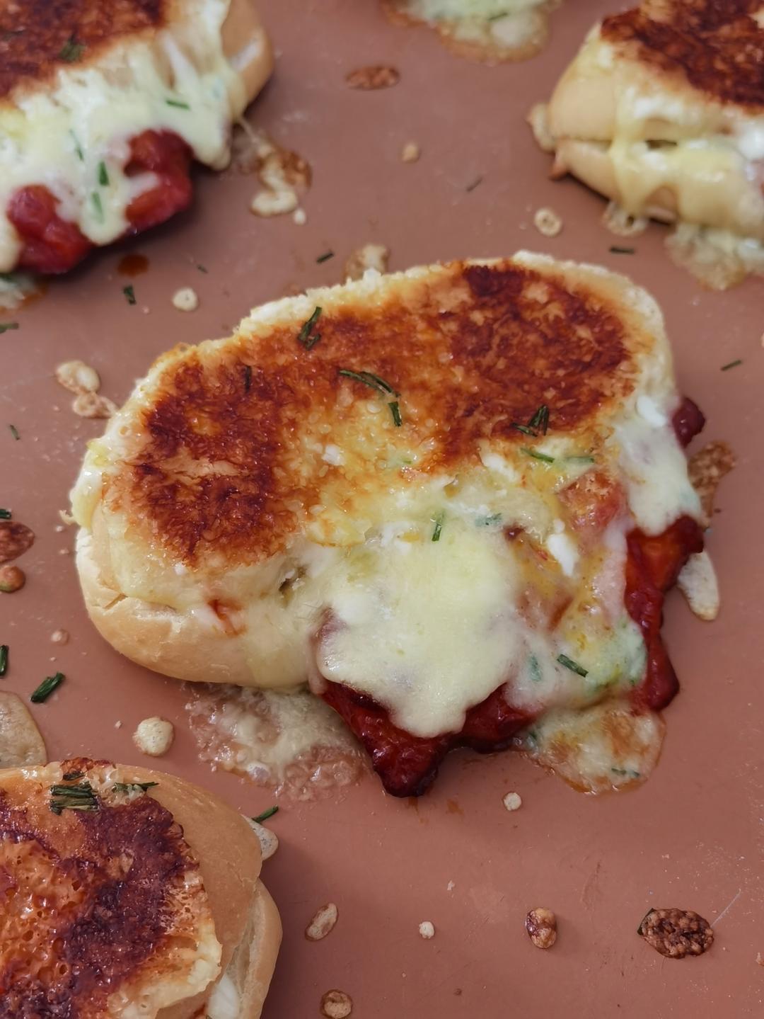 网红芝士瀑布鸡排包/超好吃/锁死这个配方