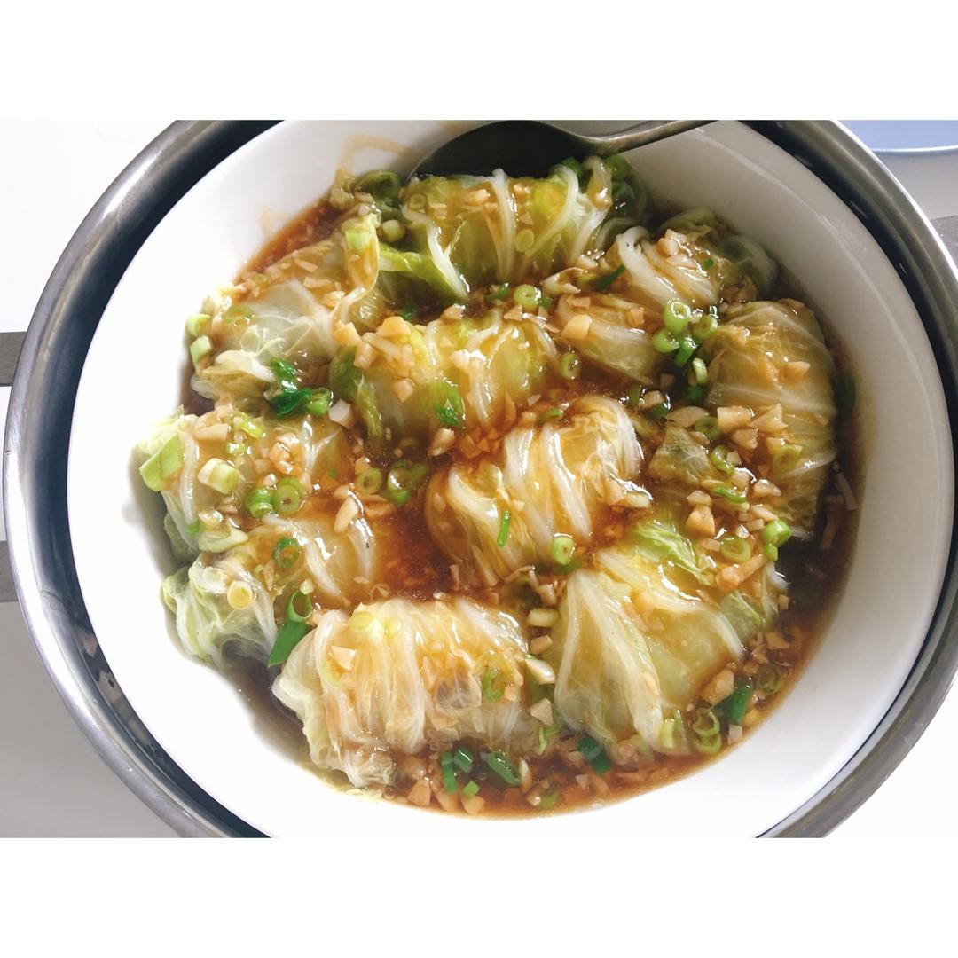 肉酿白菜卷