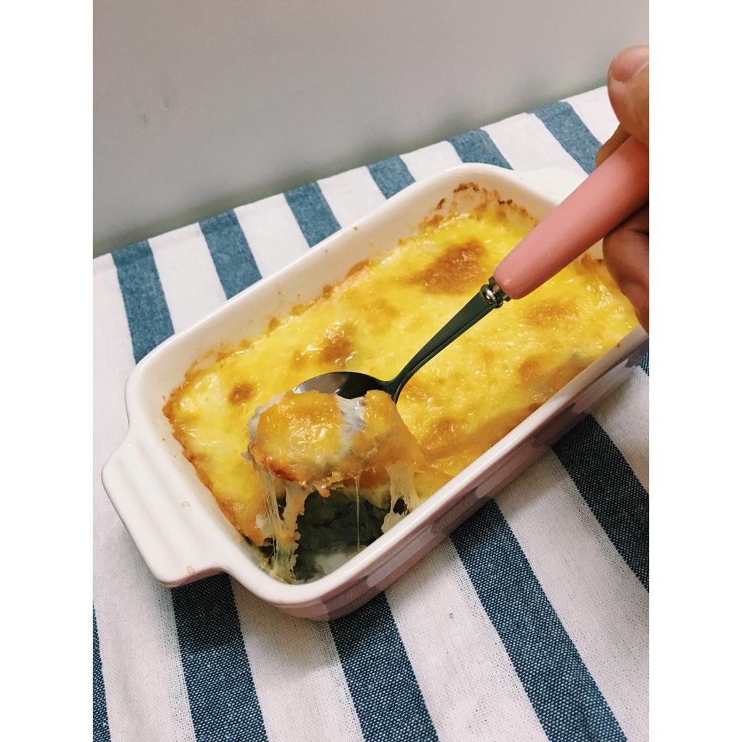 芝士焗紫薯