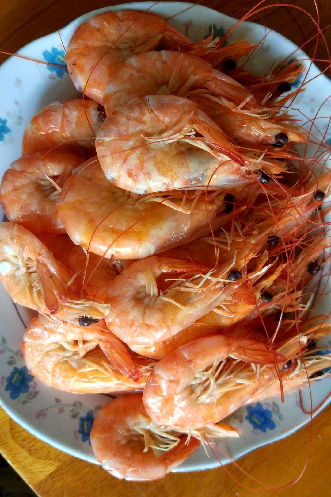 励志的做的水煮大虾