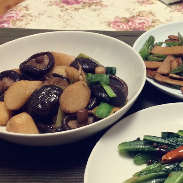 山药松蘑炖肉