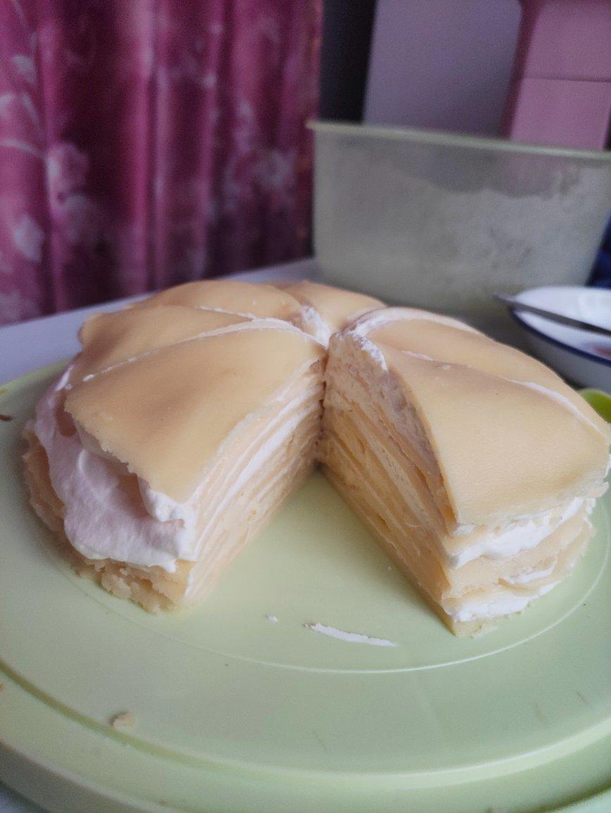 【小森妈妈菜谱】自制“多肉”榴莲千层