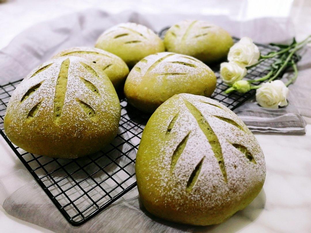 抹茶蜜豆乳酪软欧