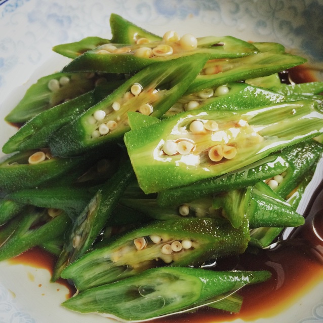 葱油秋葵