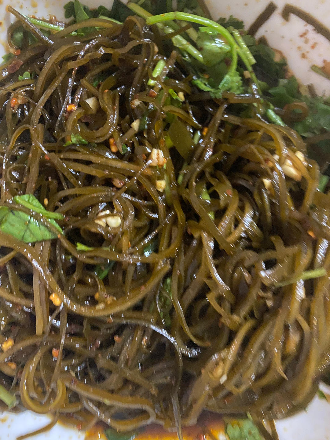 凉拌酸辣海带丝