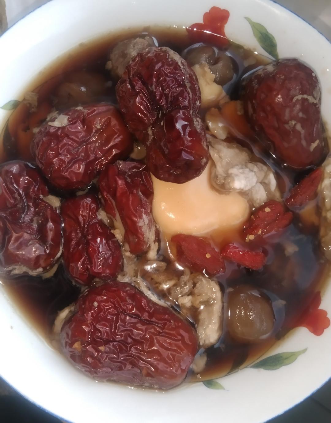 冬至桂圆烧蛋，补气养血好气色