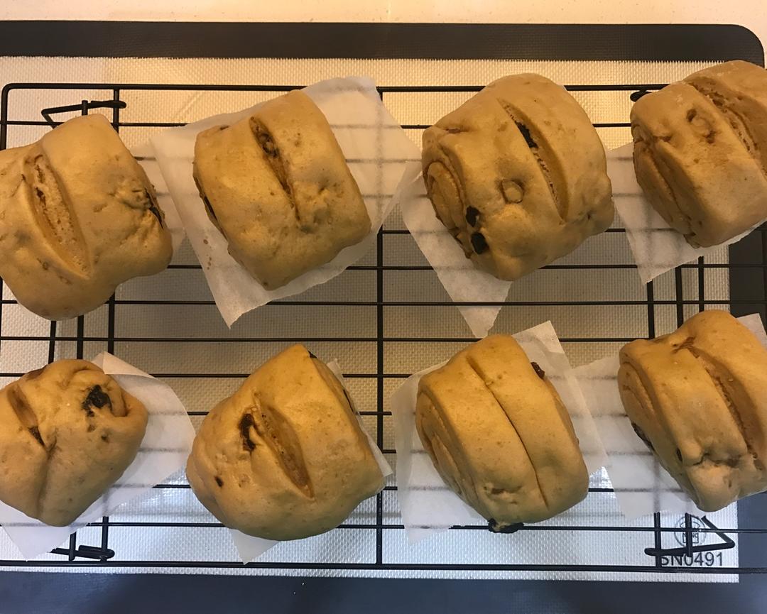 有料的红糖馒头（土豪包）