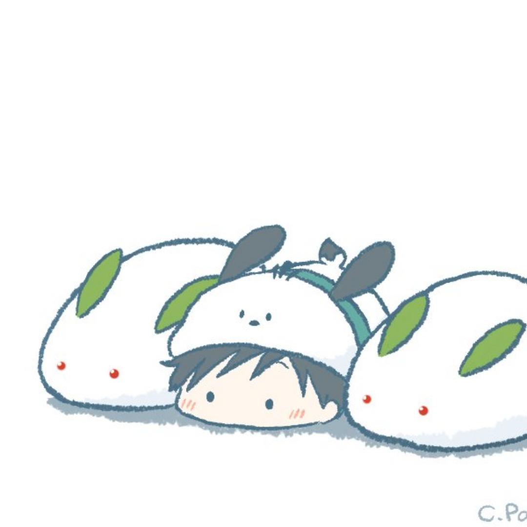 白玉团子君