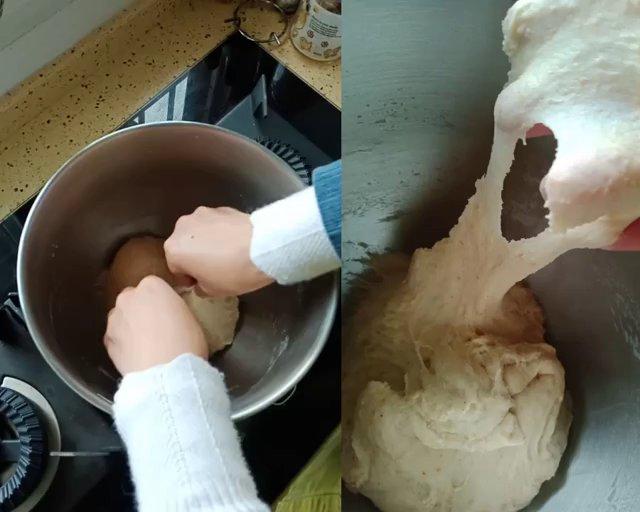 纯奶手撕吐司的做法 步骤1