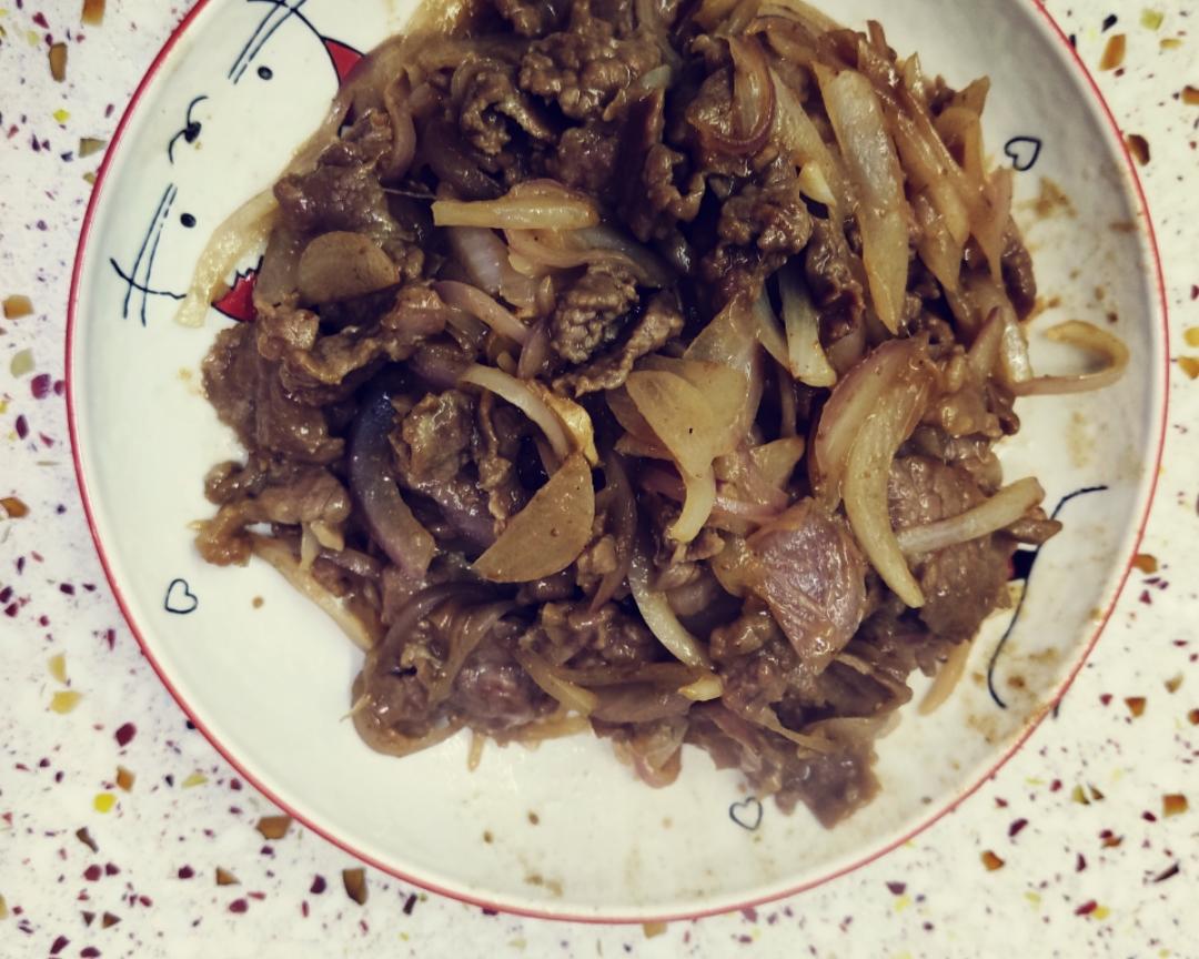 孜然洋葱炒牛肉的做法