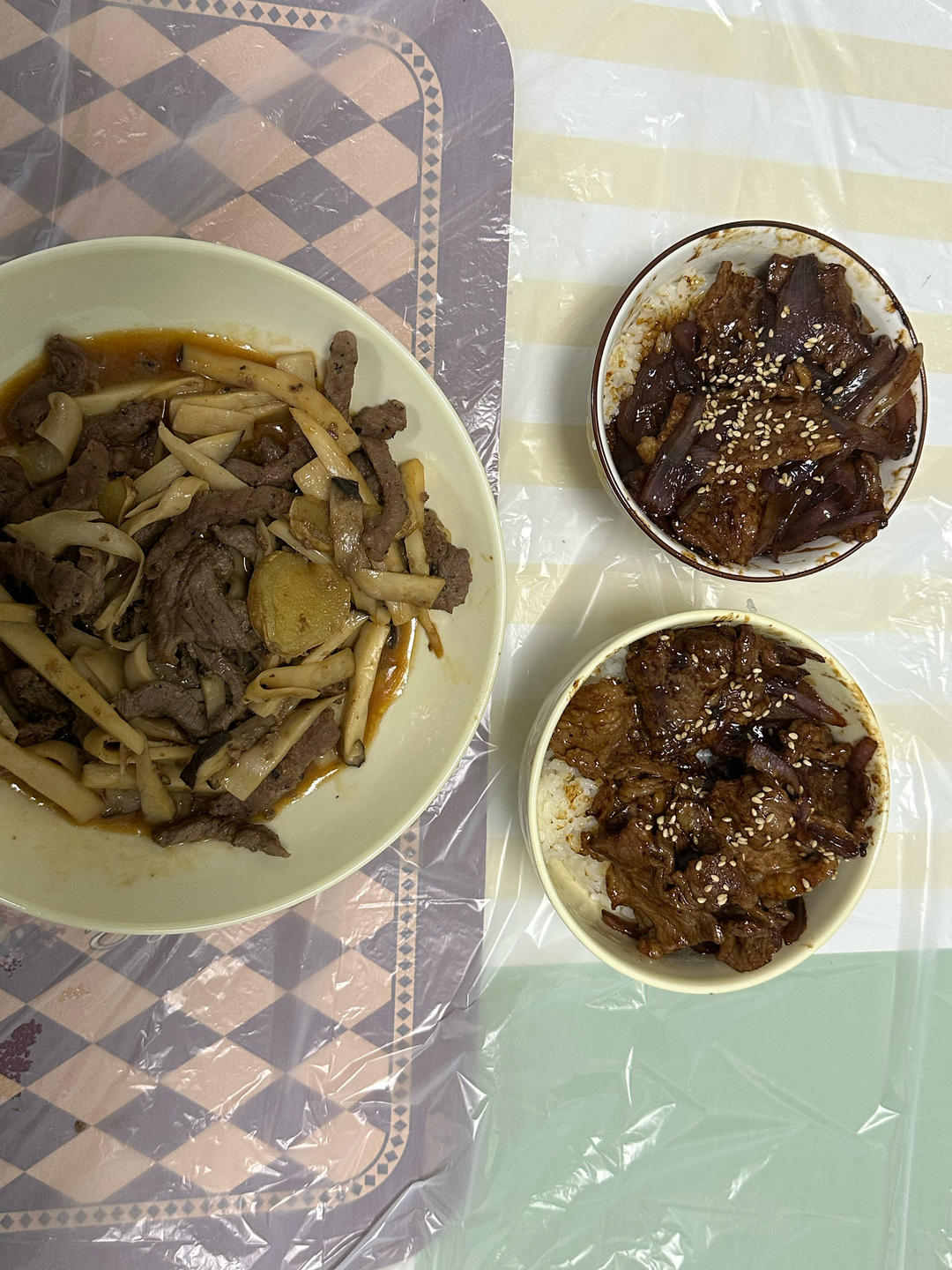 杏鲍菇炒牛柳