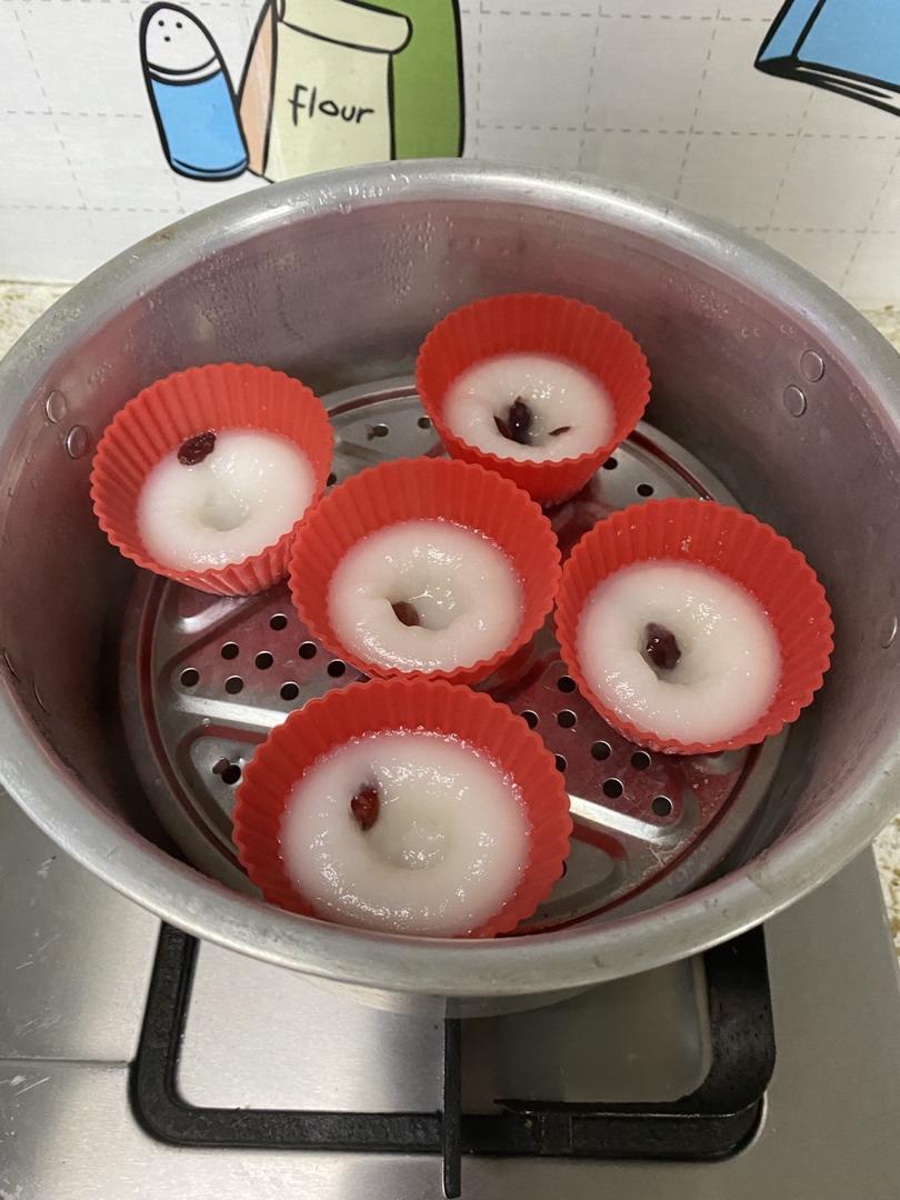 红豆钵仔糕（不用木薯粉）