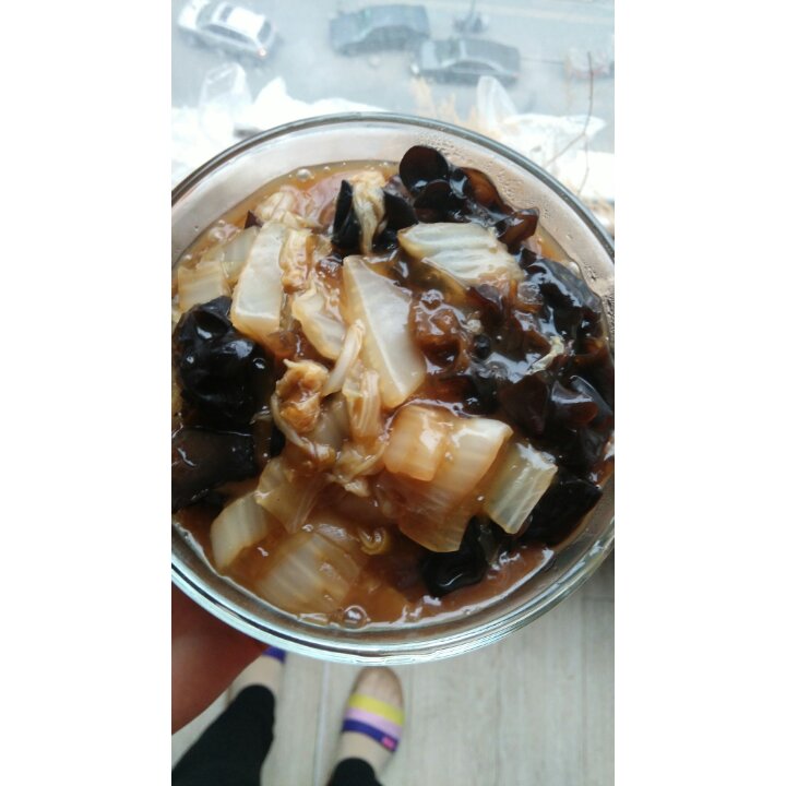 白菜木耳炒粉条