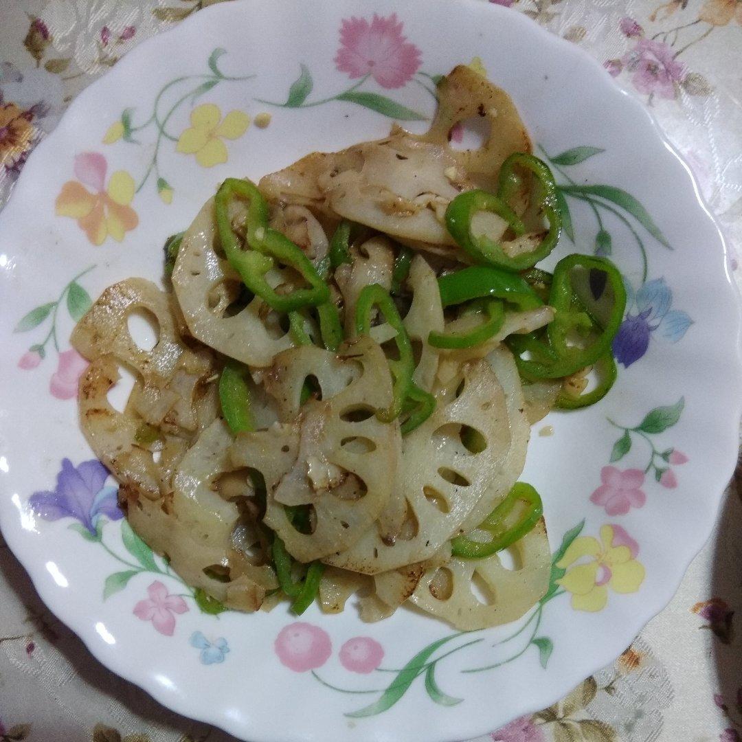 素炒藕片