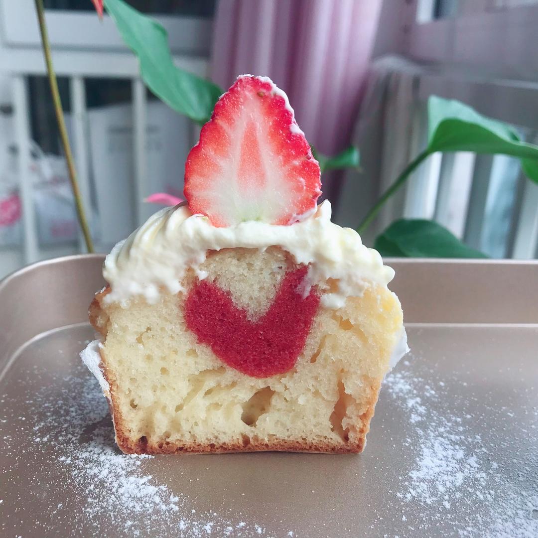 情人节心机马芬蛋糕【360°无死角】