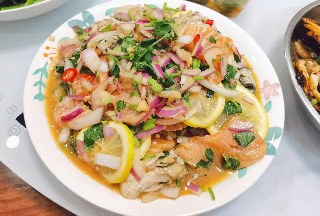 泰式生腌三文鱼